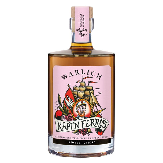 Warlich Käpt‘n Ferris Himbeer Spiced Rum