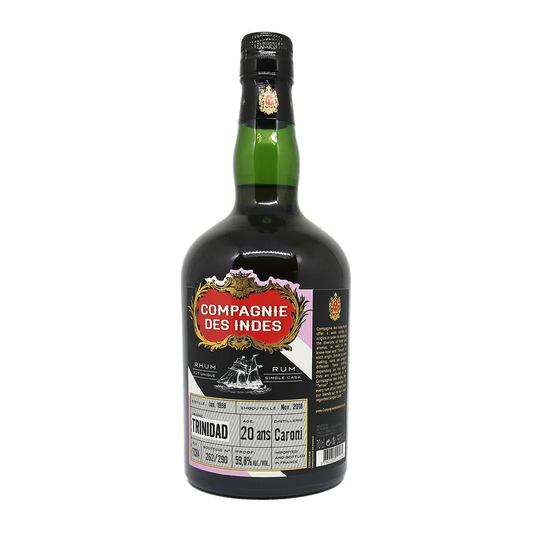 Compagnie des Indes Trinidad Rum Caroni 20 ans