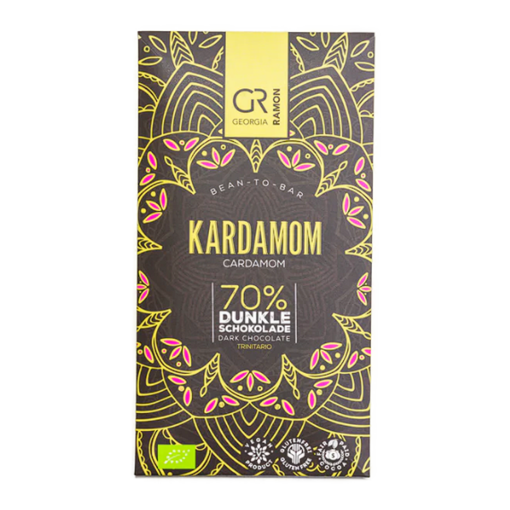Bio-Schokolade Kardamom 70%