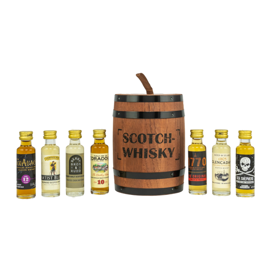 Scotch Whisky 7er Tasting Fass