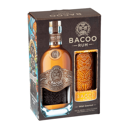 Bacoo Rum 11 Years Tiki Mug Set