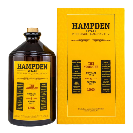 Hampden The Younger Rum LROK 4 Years 3L