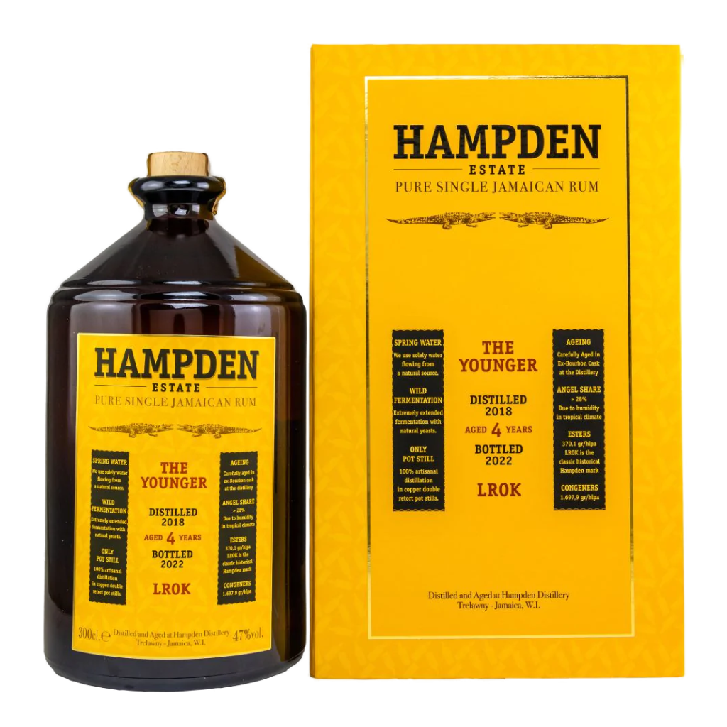 Hampden The Younger Rum LROK 4 Years 3L