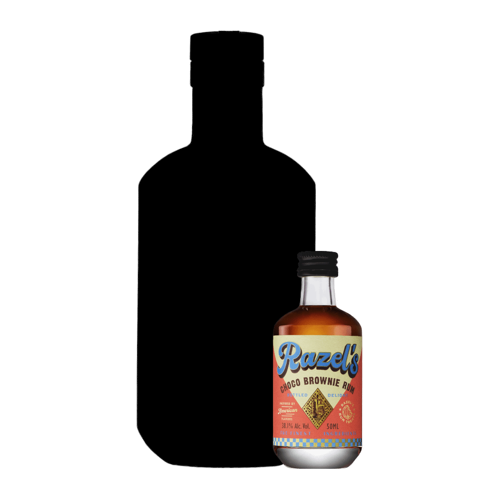 Razel's Choco Brownie Rum Miniatur