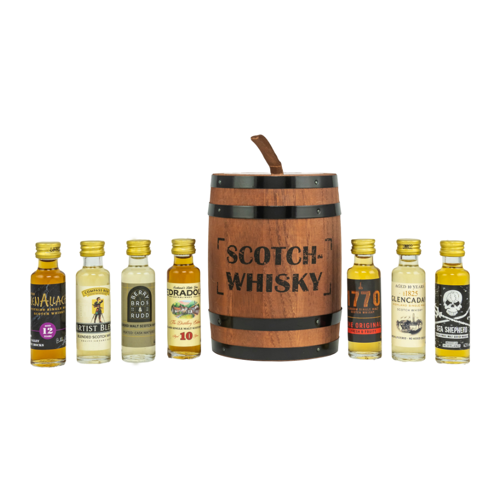 Scotch Whisky 7er Tasting Fass